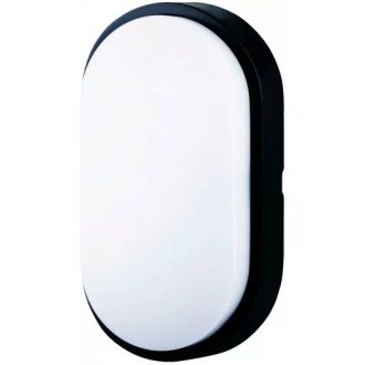 AVIDE MENNY.LÁMPA OVÁLIS IP54 14W 4000K FEKETE