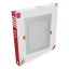 AVIDE LED PANEL BEÉPÍTHETŐ NÉGYZET 24W ALU