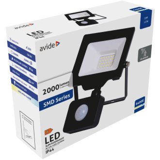AVIDE LED REFLEK.SLIM SMD 20W+MOZG.ÉRZ.