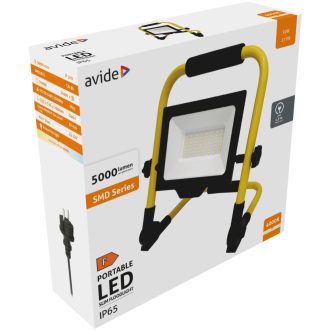 AVIDE LED REFLEKTOR SLIM 50W 4000K ÁLLVÁNYOS