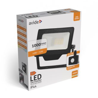 AVIDE LED REFLEKTOR SMD 10W 4000K PIR