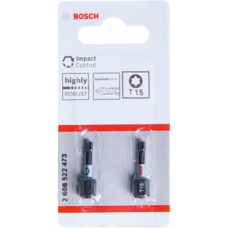 BOSCH TORX BIT T15 25MM