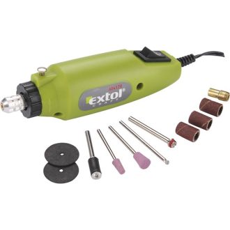 EXTOL MINI KÖSZÖRŰGÉP+TARTOZÉK 12V 404120