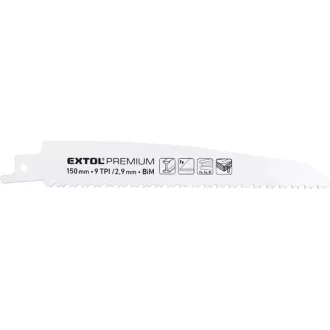 EXTOL SZABLYAFŰRÉSZLAP KLT.3DB.150MM 8806203